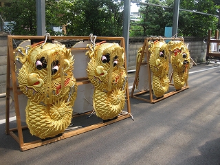 我が町内の太鼓台