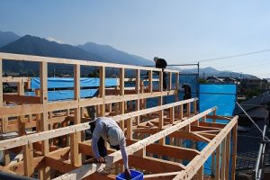 新築住宅の建前