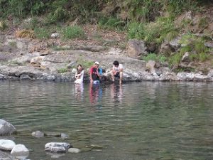 加茂川で泳ぐ話に