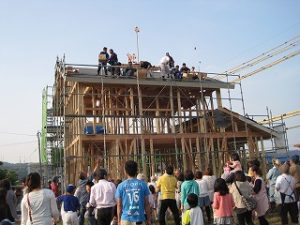 新築の建前・上棟