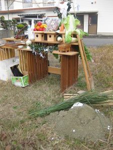 新築住宅の地鎮祭