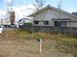 新築住宅の地鎮祭