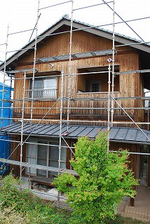 外壁の塗装の塗り替え