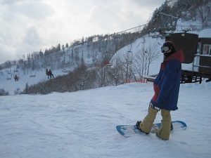 親子のスノーボードの旅（ゲレンデ編）