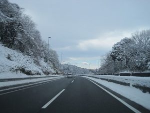 親子でスノーボードの旅