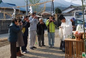 地鎮祭祈願の直会