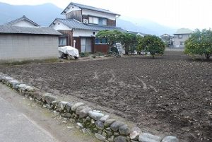 新築住宅の敷地造成工事