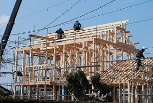 新築住宅の建前・上棟