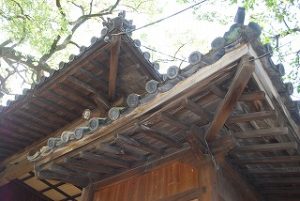 神社さんの瓦修理