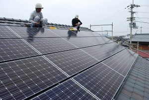 太陽光発電パネルの設置
