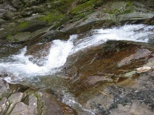 銚子の滝の山道入口