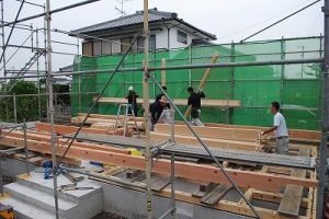 新築住宅の建前・上棟