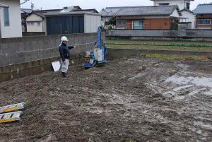 新築の敷地地盤調査