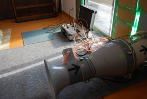 新築住宅の気密測定