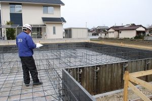 新築住宅の基礎工事