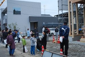 新築住宅の建前上棟