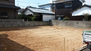 新築住宅の建て替え工事