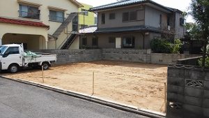 新築住宅の建て替え工事