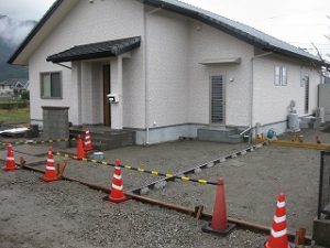 新築住宅の外構エクステリア工事