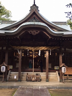 石岡神社での挙式