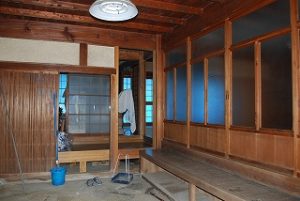 古民家の再生工事