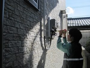 新築住宅の四国電力の検査