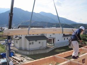 新築住宅の建前・上棟