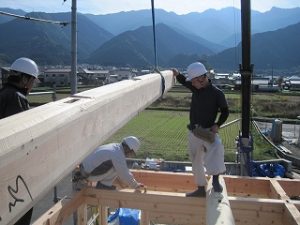 新築住宅の建前・上棟