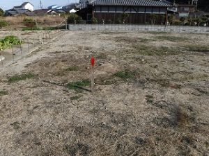 新築住宅の造成工事