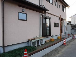 今日から現地工事へ