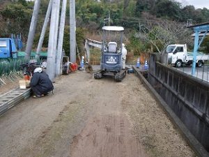 新築上水道引込み工事