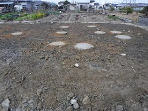 新築住宅の地盤改良工事