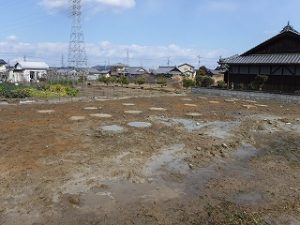 新築住宅の地盤改良工事