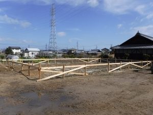 新築住宅の基礎工事