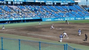 プロ野球観戦（ヤクルト×中日戦）