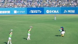 プロ野球観戦（ヤクルト×中日戦）