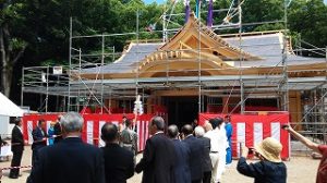 一宮神社さん新築上棟式