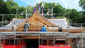 一宮神社さん新築上棟式