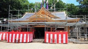 一宮神社さん新築上棟式