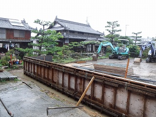 新築工事の状況報告
