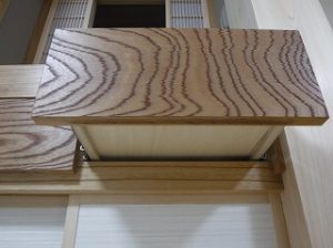 欅の杢目