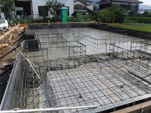 新築住宅の建前・上棟へ向けて