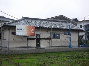 木造平屋建て新築住宅