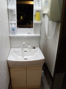 カラオケ喫茶店舗のトイレ改装