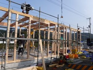 新築事務所の建前