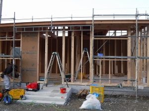 新築事務所の建前