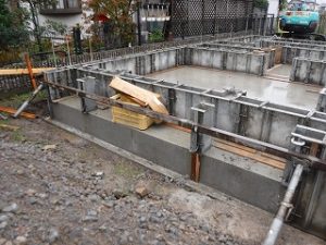 新築住宅の基礎工事