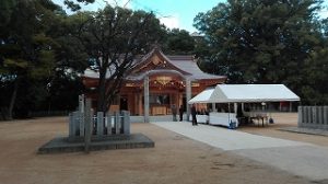 一宮神社竣工奉工祭