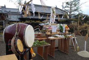 建国記念の日の地鎮祭