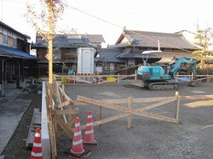 新築住宅の基礎工事への着工準備